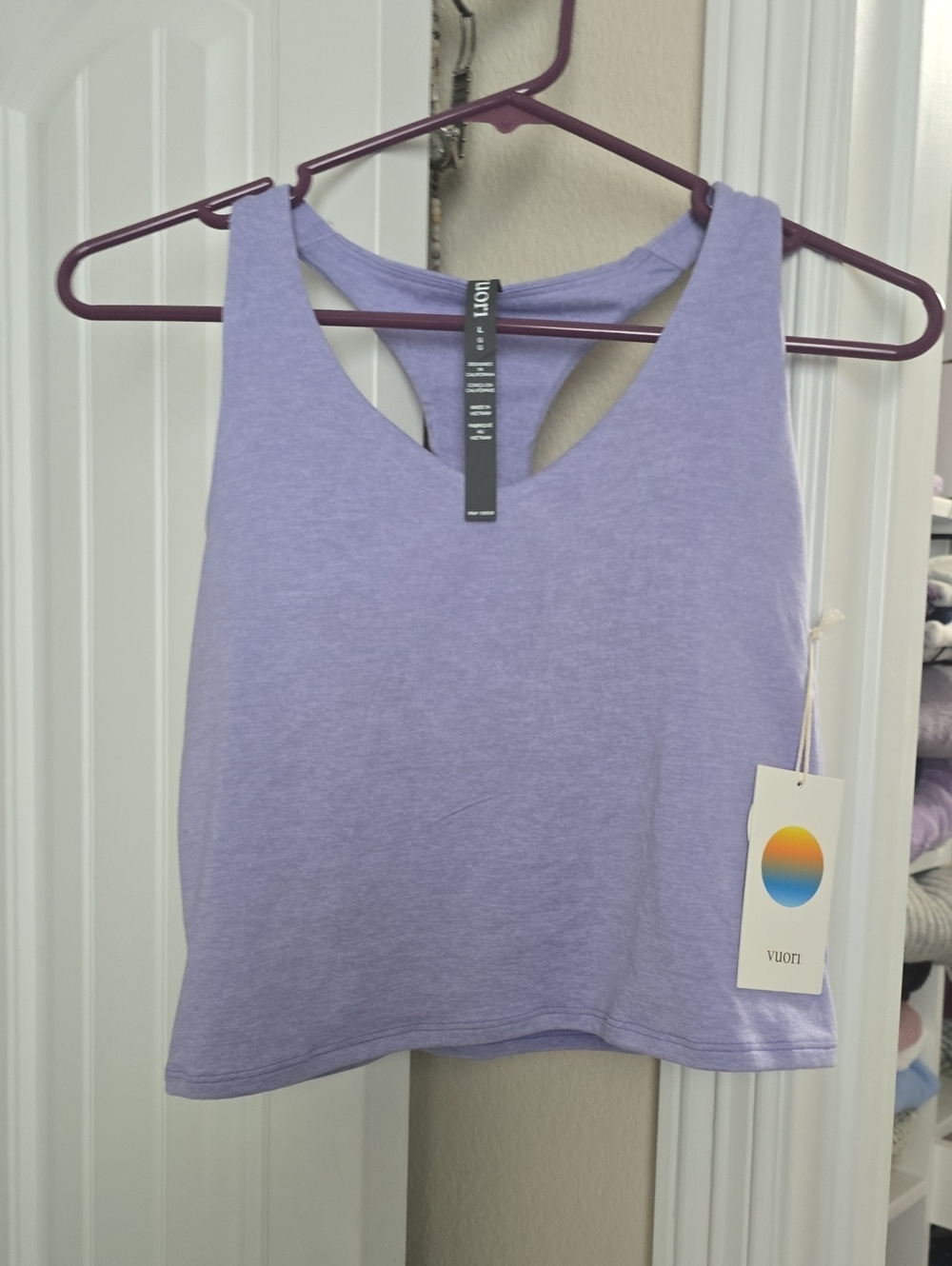 New VUORI W/tags Light Purple